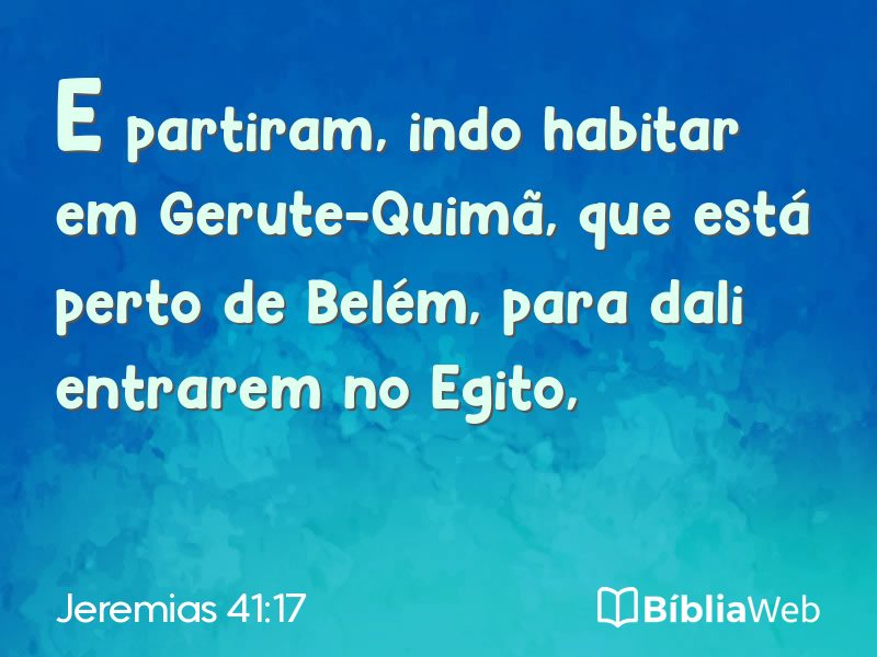Jeremias 41:17 em imagem para compartilhar