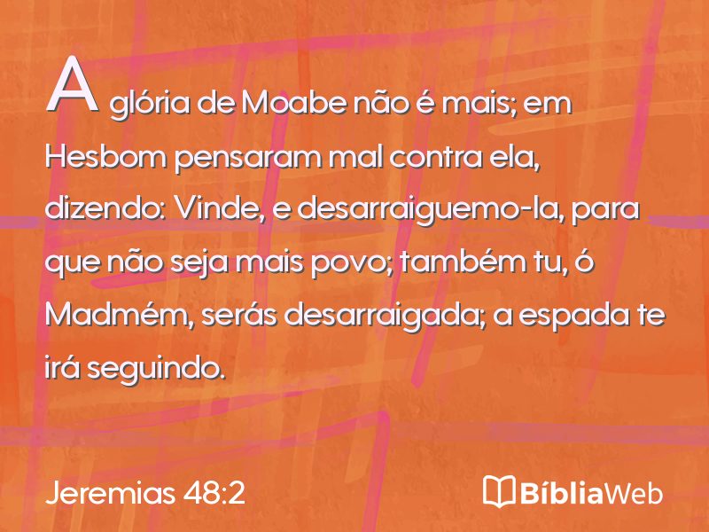 Jeremias 48:2 em imagem para compartilhar