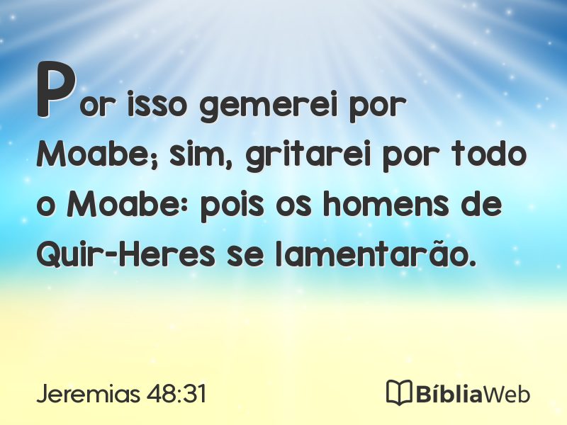 Jeremias 48:31 em imagem para compartilhar