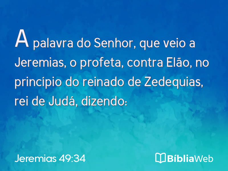 Jeremias 49:34 em imagem para compartilhar