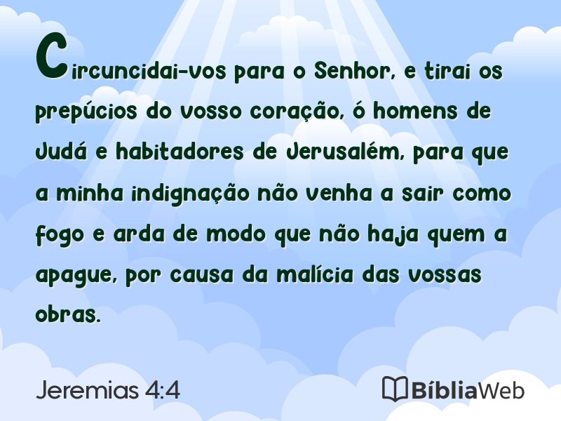 Jeremias 4:4 em imagem para compartilhar