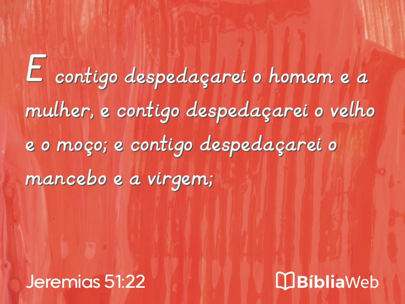 Jeremias 51:22 em imagem para compartilhar