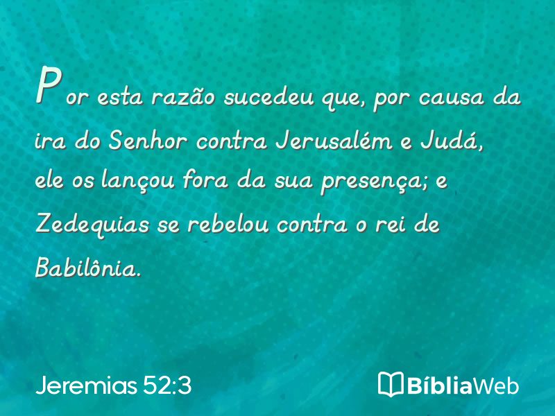 Jeremias 52:3 em imagem para compartilhar