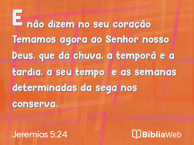 Jeremias 5:24 em imagem para compartilhar