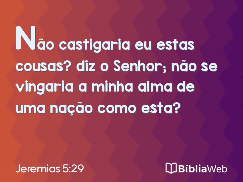 Jeremias 5:29 em imagem para compartilhar