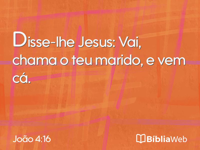 João 4:16 em imagem para compartilhar