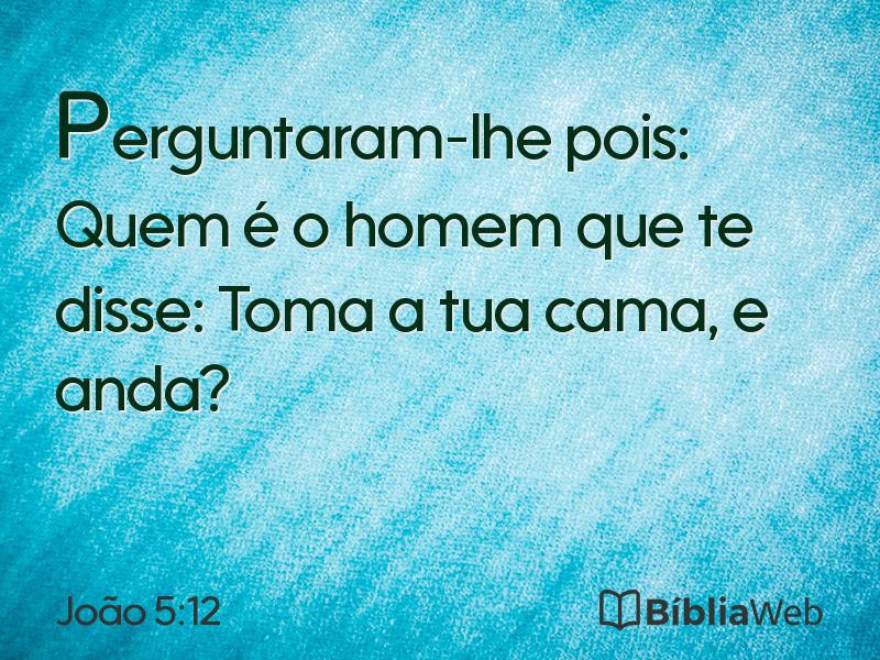 João 5:12 em imagem para compartilhar