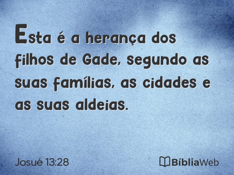 Josué 13:28 em imagem para compartilhar