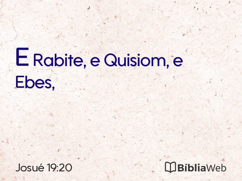 Josué 19:20 em imagem para compartilhar
