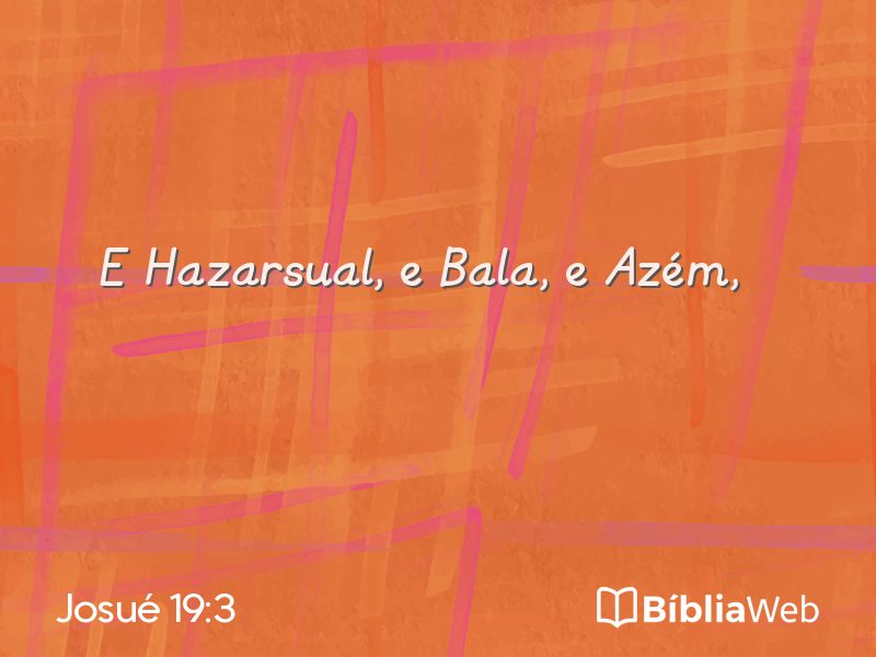 Josué 19:3 em imagem para compartilhar