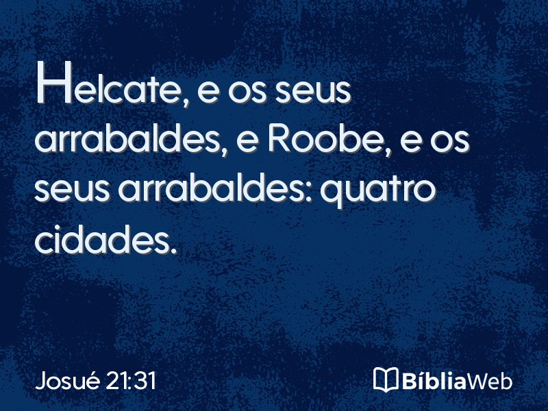 Josué 21:31 em imagem para compartilhar