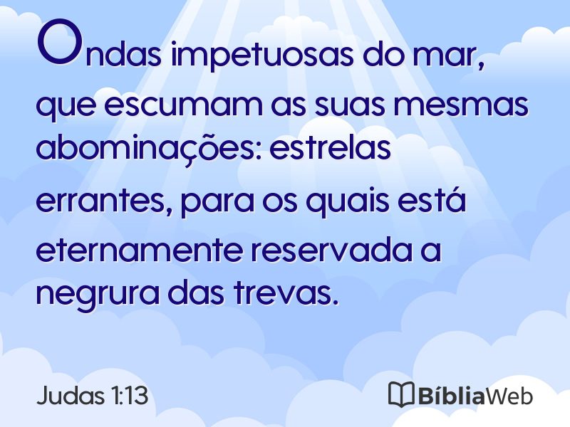 Judas 1:13 em imagem para compartilhar