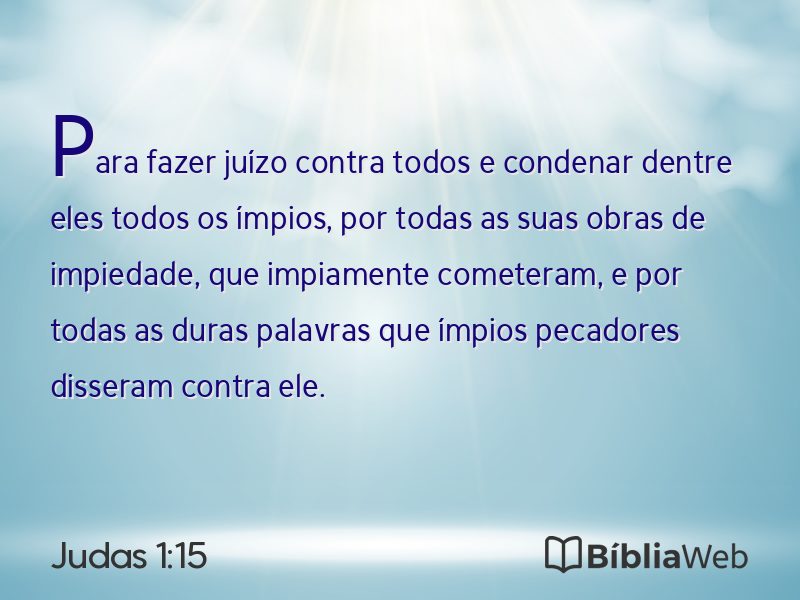 Judas 1:15 em imagem para compartilhar
