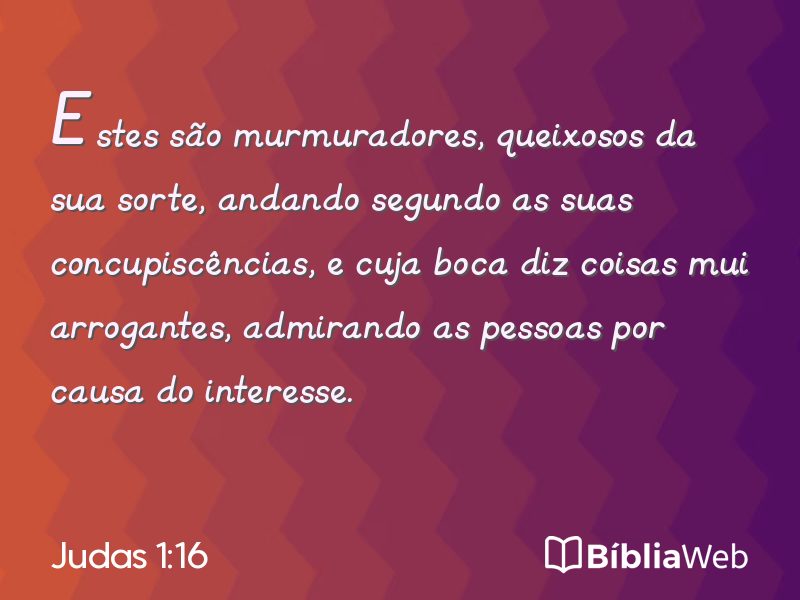 Judas 1:16 em imagem para compartilhar