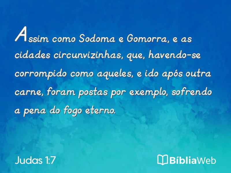 Judas 1:7 em imagem para compartilhar