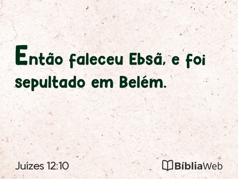 Juízes 12:10 em imagem para compartilhar