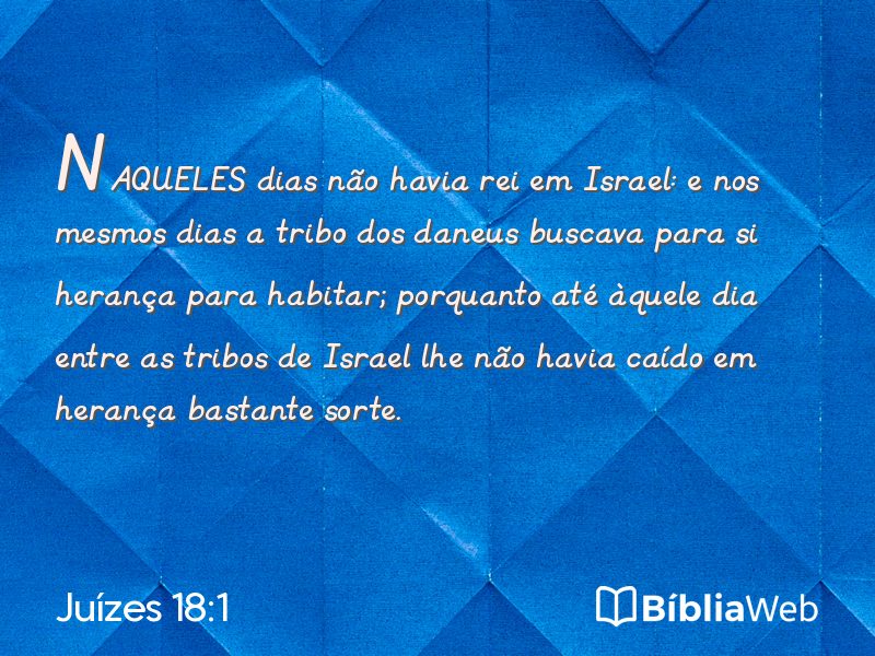 Juízes 18:1 em imagem para compartilhar