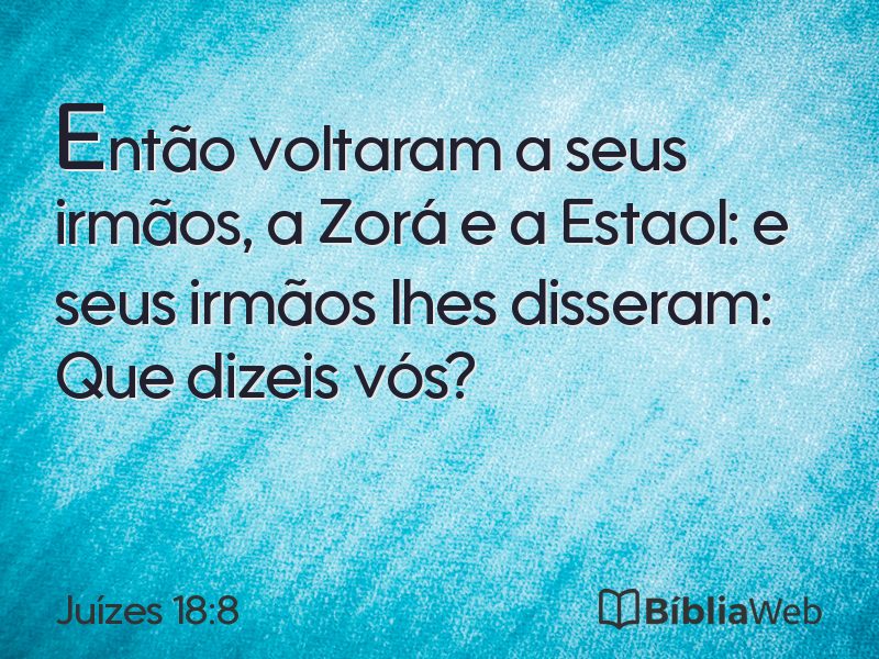 Juízes 18:8 em imagem para compartilhar