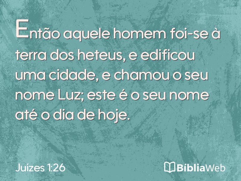Juízes 1:26 em imagem para compartilhar