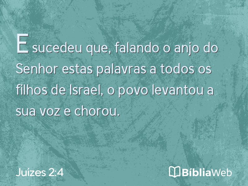 Juízes 2:4 em imagem para compartilhar