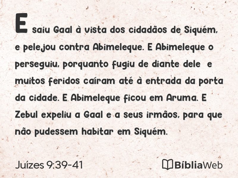 Juízes 9:39-41 em imagem para compartilhar