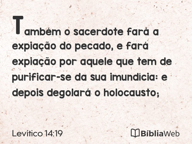 Levítico 14:19 em imagem para compartilhar