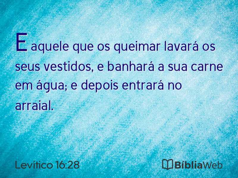 Levítico 16:28 em imagem para compartilhar