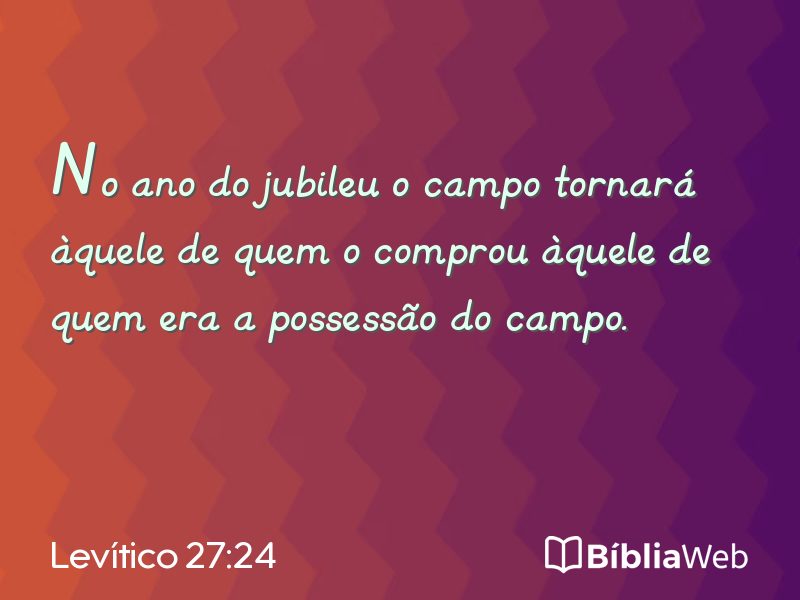 Levítico 27:24 em imagem para compartilhar