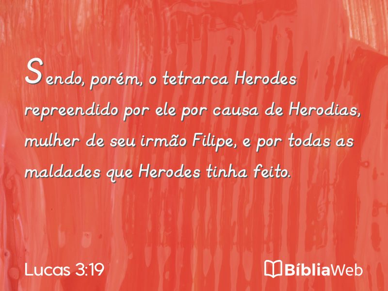 Lucas 3:19 em imagem para compartilhar
