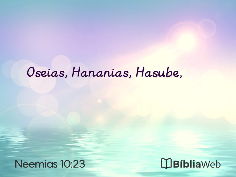 Neemias 10:23 em imagem para compartilhar