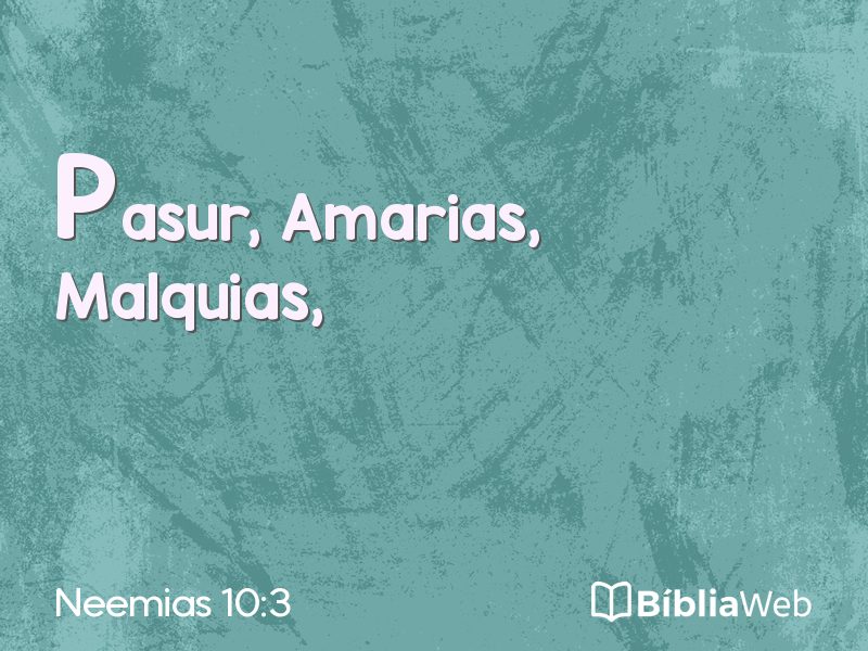 Neemias 10:3 em imagem para compartilhar