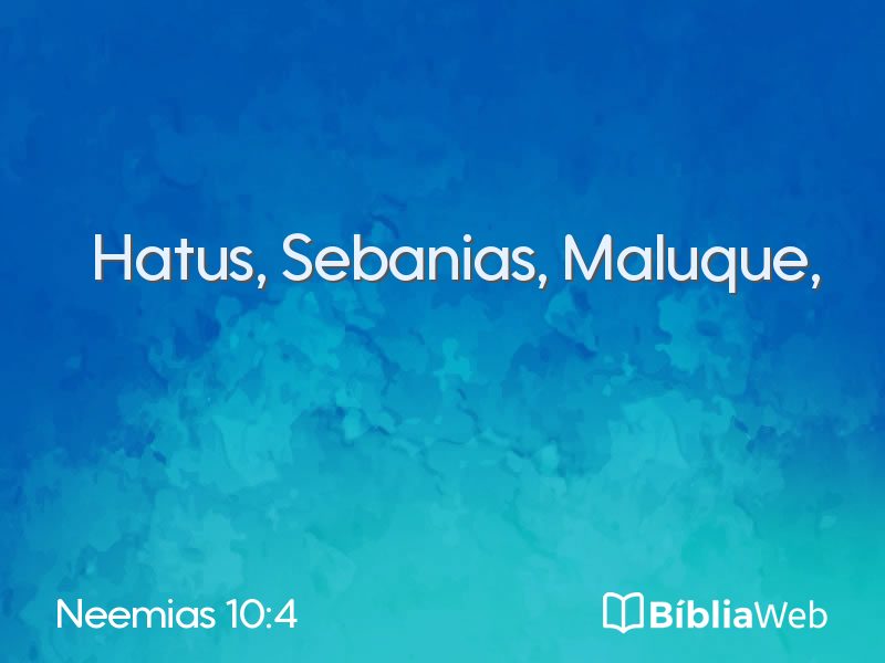 Neemias 10:4 em imagem para compartilhar
