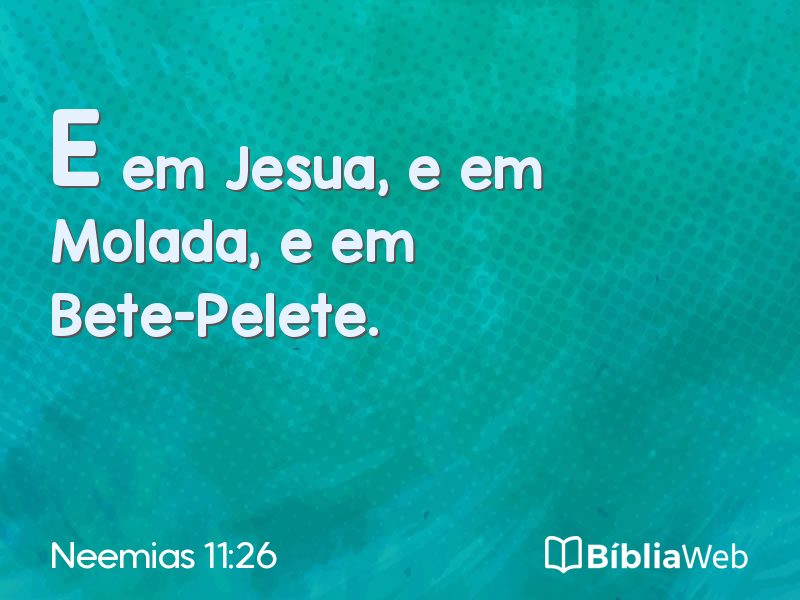 Neemias 11:26 em imagem para compartilhar