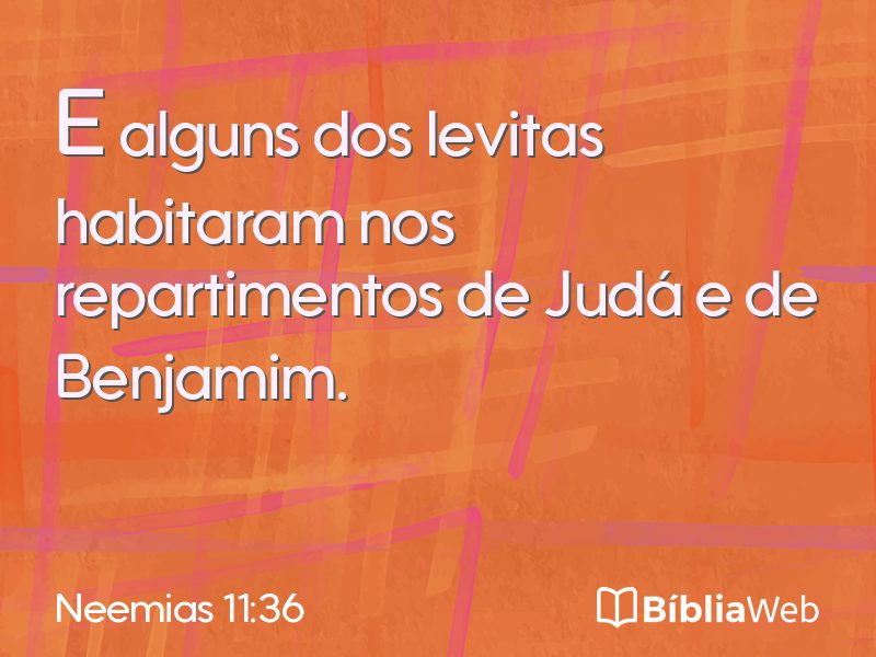 Neemias 11:36 em imagem para compartilhar