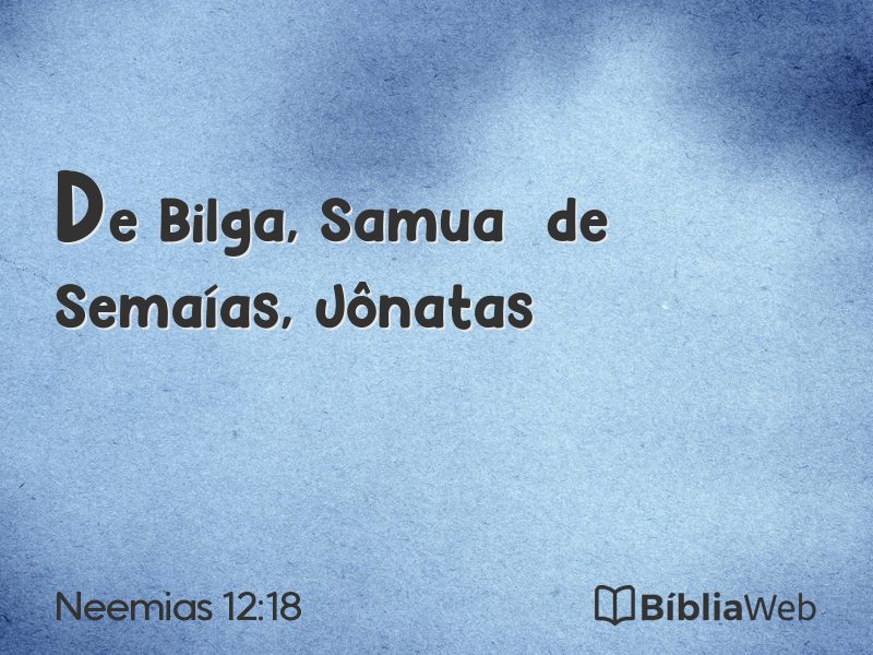 Neemias 12:18 em imagem para compartilhar