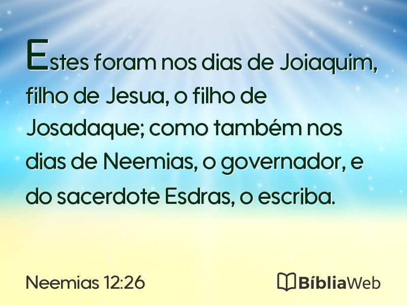 Neemias 12:26 em imagem para compartilhar
