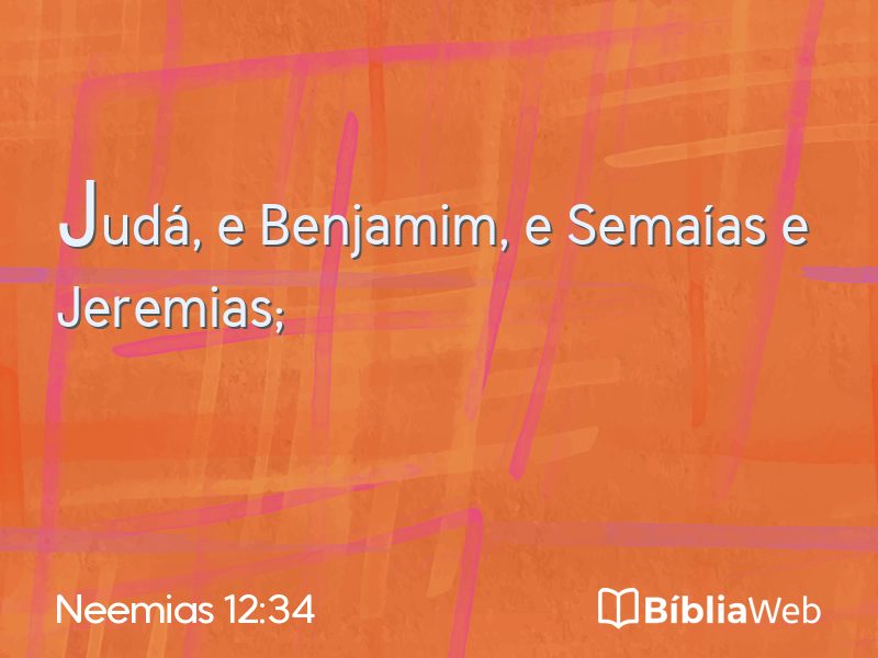 Neemias 12:34 em imagem para compartilhar