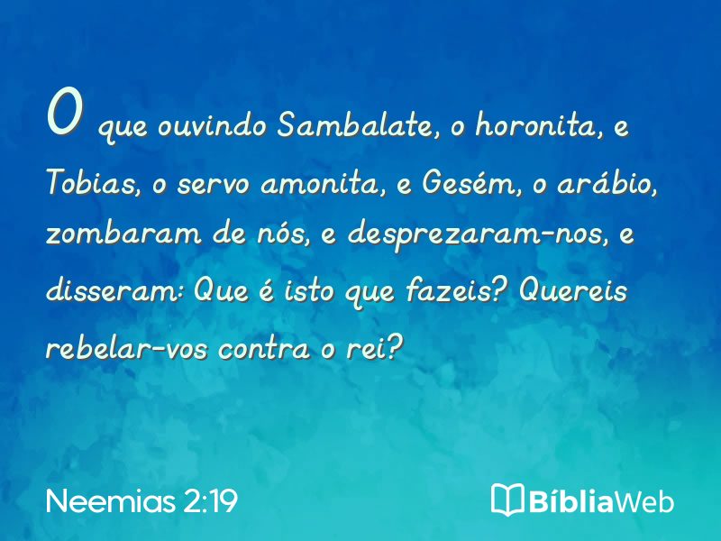 Neemias 2:19 em imagem para compartilhar