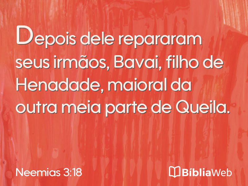 Neemias 3:18 em imagem para compartilhar