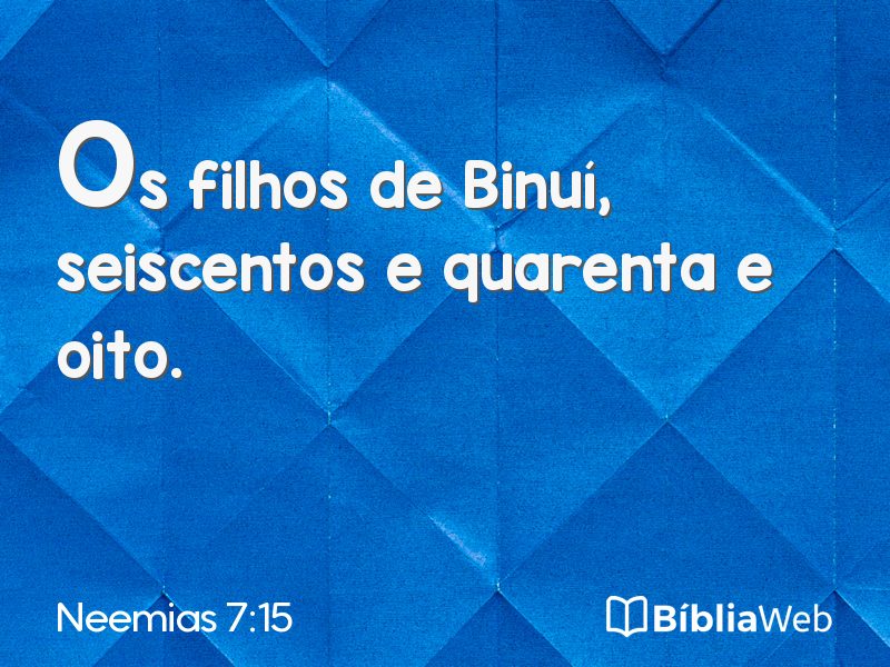 Neemias 7:15 em imagem para compartilhar
