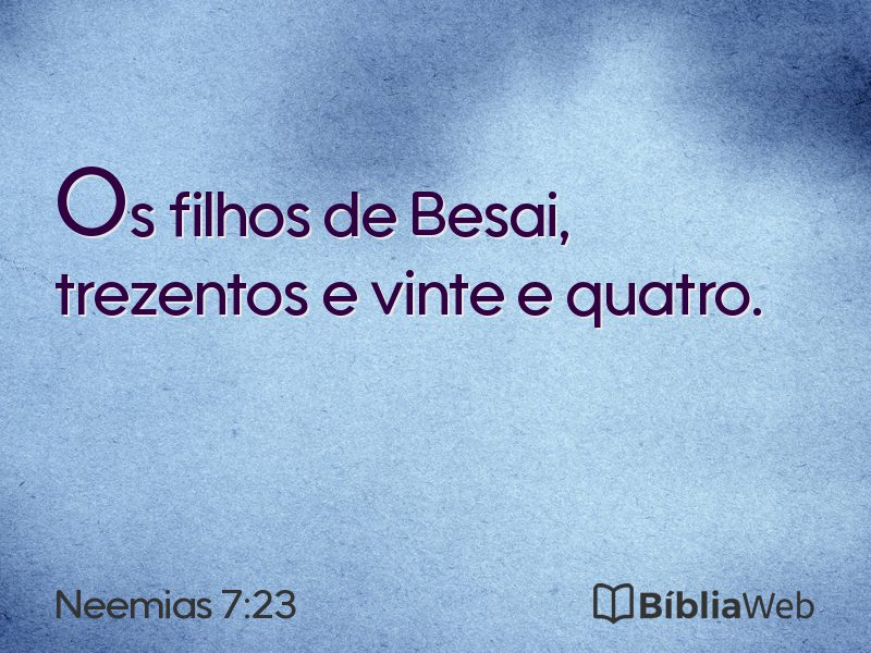 Neemias 7:23 em imagem para compartilhar