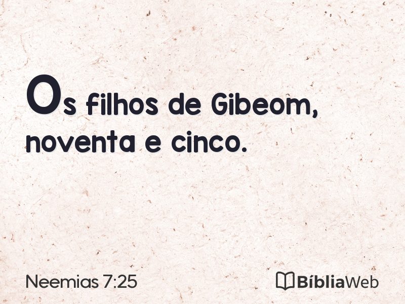 Neemias 7:25 em imagem para compartilhar