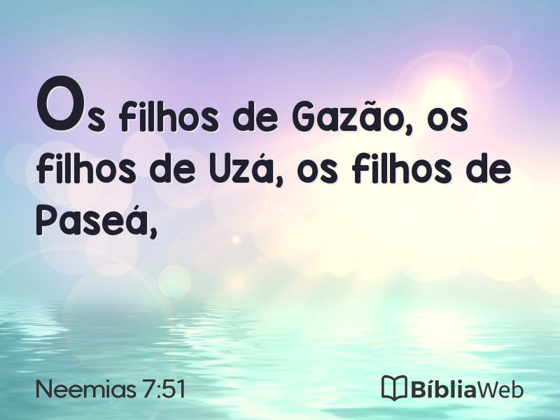 Neemias 7:51 em imagem para compartilhar