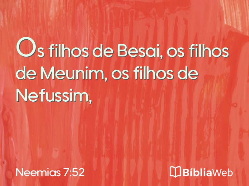 Neemias 7:52 em imagem para compartilhar