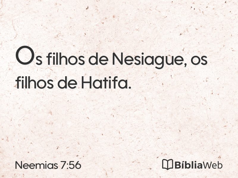 Neemias 7:56 em imagem para compartilhar
