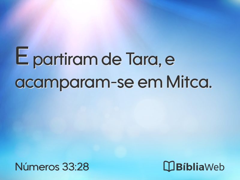Números 33:28 em imagem para compartilhar