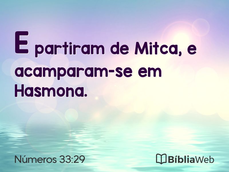 Números 33:29 em imagem para compartilhar