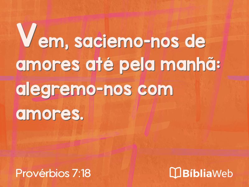 Provérbios 7:18 em imagem para compartilhar