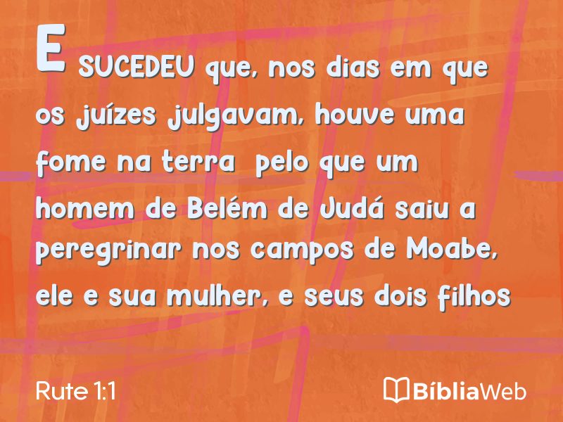 Rute 1:1 em imagem para compartilhar