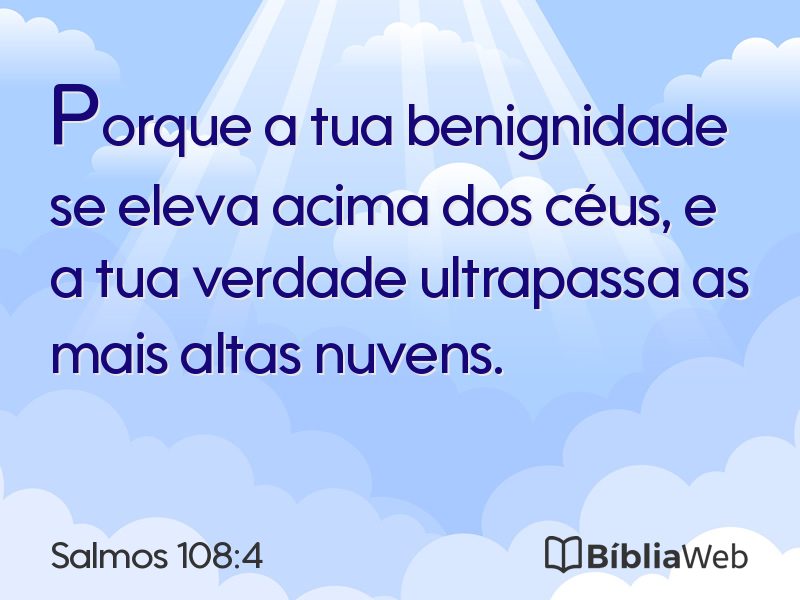 Salmos 108:4 em imagem para compartilhar
